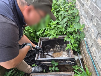 제주애월하수구막힘 빌라 1층 공용하수구막힘 고압세척 제주애월하수구막힘 빌라 1층 공용하수구막힘 고압세척